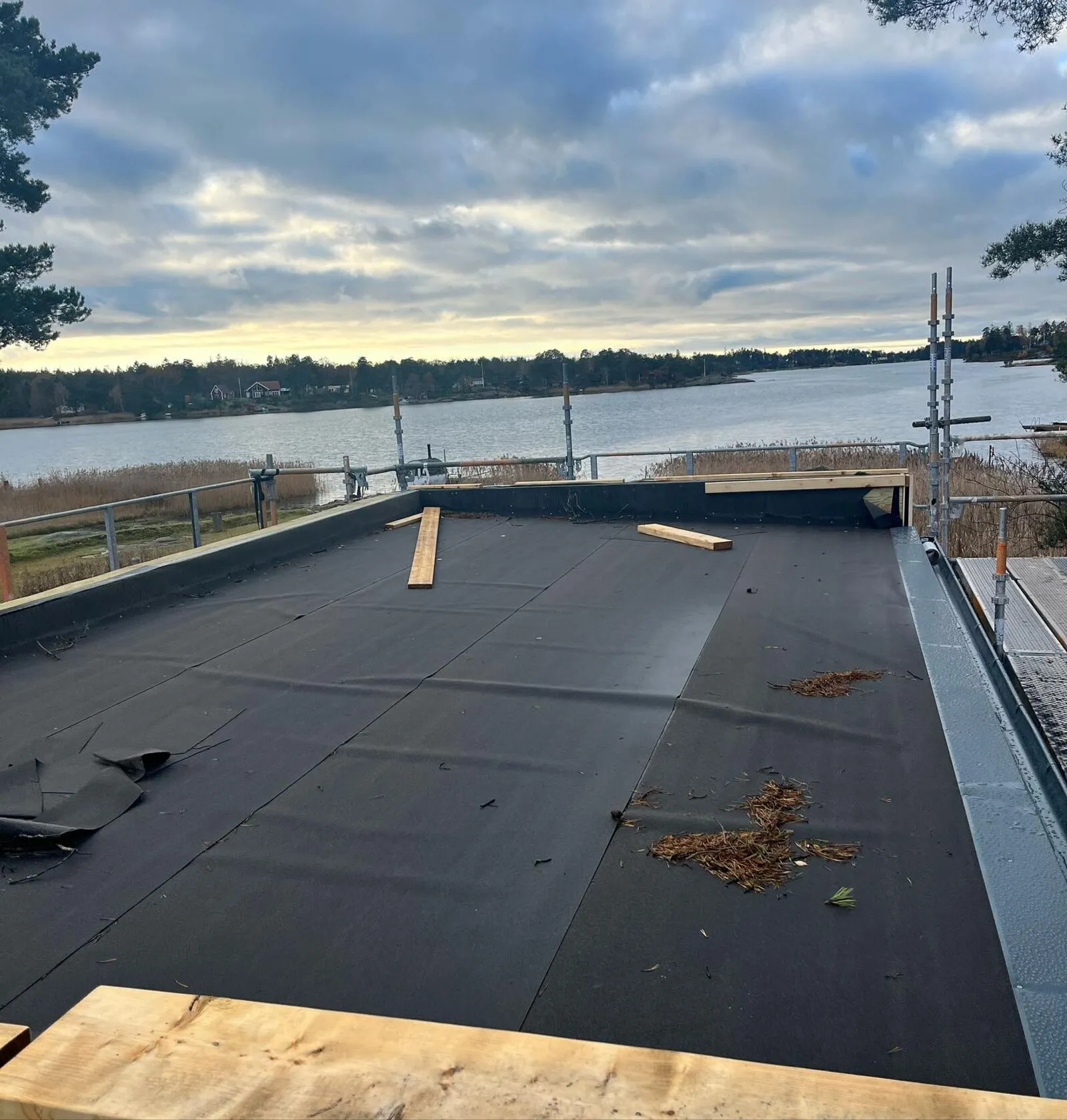 Takrenovering i Oxelösund